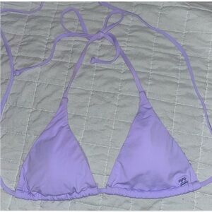 Billabong purple/lavender bikini top